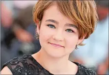  ?? AURORE MARECHAL/ABACA PRESS/TNS ?? Millicent Simmonds stars in “A Quiet Place.”