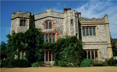  ??  ?? ABOVE: Mannington Hall at Saxthorpe, Norfolk, where Dr Augustus Jessop of Scarning, Norfolk, had his classic book-related ghostly experience. BELOW: Jessop, a friend of MR James, was described by one of James’s biographer­s as “a fine specimen of the learned but somewhat eccentric country parson.”