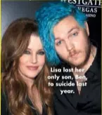  ??  ?? Lisa lost her only son, Ben, to suicide last year.
