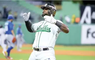  ?? FE ?? Miguel Sanó viene de accionar en la pelota dominicana con las Estrellas Orientales.