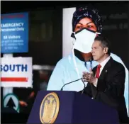  ??  ?? Gov. Andrew Cuomo speaks Monday during his virtual State of the State address.