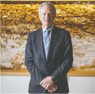  ?? PETER J THOMPSON / NATIONAL POST FILES ?? Healthcare of Ontario Pension Plan CEO Jim Keohane says Black Monday in 1987 “showed me however bad
things are already, they can get worse.”