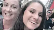  ?? Lori Alhadeff ?? ALYSSA ALHADEFF, pictured with her mom, would have celebrated her 15th birthday this month.