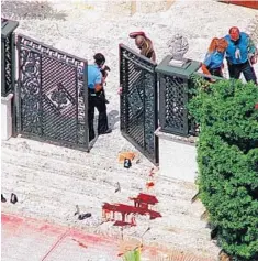  ?? STAFF FILE PHOTO ?? Gianni Versace was shot on the steps of his estate on South Beach.