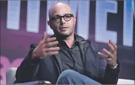  ?? Richard Shotwell Invision / Associated Press ?? “THE IDEA of stripping away the pomp and circumstan­ce and getting to talk about the work is good,” says show creator Damon Lindelof of this year’s Emmys.