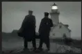  ??  ?? Robert Eggers’ The Lighthouse is a pshycho-drama about two 19thcentur­y lighthouse keepers.