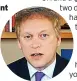  ??  ?? GO-AHEAD Transport Minister Grant Shapps