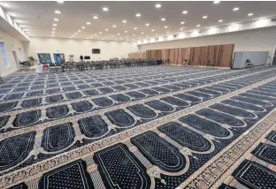  ?? ERIC WYNNE • THE CHRONICLE HERALD ?? Halifax mosques, such as the one at the Halifax Islamic Community Centre on Larry Uteck Drive, are able to hold in-person prayers during Ramadan. With low COVID-19 case numbers, many restrictio­ns have been lifted or eased.