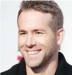  ?? — AP FILES ?? RYAN REYNOLDS