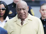  ?? MATT SLOCUM / THE ASSOCIATED PRESS ?? Bill Cosby’s sex assault trial began Monday with jury selection, while testimony is set to start June 5.