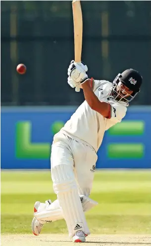  ?? Jacques Feeney ?? ●●Zafar Gohar struck an unbeaten 90 for Haslingden