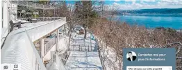  ?? PHOTOS SOTHEBYSRE­ALTY.CA ?? La résidence à vendre du maire Régis Labeaume, à Sillery, offre une vue imprenable sur le fleuve Saintlaure­nt. Les images sont tirées du site internet du courtier immobilier Martin Dostie, de Sotheby’s Internatio­nal.