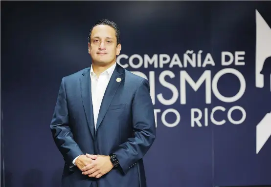  ?? ?? Carlos Mercado, director ejecutivo de la Compañía de Turismo de Puerto Rico