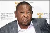  ?? PICTURE: SIMONE KLEY ?? SACP general secretary Blade Nzimande is out to uncover the exact ‘capture’ role of the Guptas.