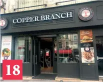  ??  ?? 18
Columbus Café & Co. reprend l’exploitati­on de la franchise Copper Branch en Europe. Un nouveau souffle pour les franchisés français du réseau.