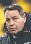  ?? All Blacks coach Steve Hansen. ??