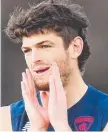  ??  ?? READY: Angus Brayshaw.