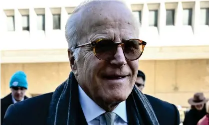  ?? Photograph: Mandel Ngan/AFP/Getty Images ?? James Biden, brother of President Joe Biden, arrives for a deposition before the House oversight and judiciary committees in Washington DC on 21 February 2024.