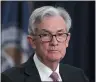  ?? ?? Federal Reserve Board Chair Jerome Powell