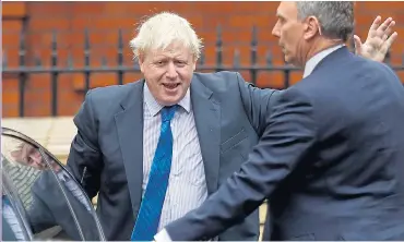  ??  ?? VOCAL: Johnson continues to be inspiratio­nally positive about our independen­ce