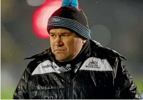  ?? STUFF ?? Glasgow Warriors coach Dave Rennie might at least get improved weather in Australia when he takes over the Wallabies.