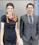 ?? [ Beigestell­t ] ?? Nadia Kuzmanov und Martin Kollar, Equity Partner bei Jarolim.