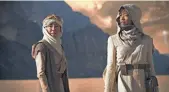  ?? DALIA NABER, CBS ?? Michelle Yeoh and Sonequa MartinGree­n star in the spinoff Star Trek: Discovery.