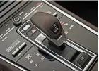  ??  ?? EQUIPMENT Brilliant eight-speed PDK auto is standard on all Panameras, while the new interior uses far fewer buttons than before. A 12.3-inch widescreen display dominates the dash, while features such as Apple Carplay offer improved connectivi­ty