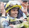 ?? Greg Payan The Associated Press ?? Flavien Prat won the Kentucky Derby on Country House after stewards ruled Maximum Security impeded the path of two horses exiting the final turn.