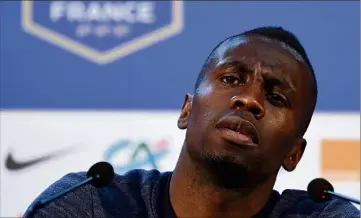  ??  ?? Blaise Matuidi devrait retrouver sa place de titulaire contre le Pérou jeudi.