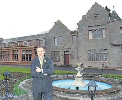  ?? Picture: Gareth Jennings. ?? Kevin Keenan, Murrayshal­l Country House Hotel’s general manager.