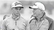  ?? STEVE FLYNN, USA TODAY SPORTS ?? “He gets people to believe,” Rickie Fowler, left, says of coach Butch Harmon, right, who has seven Players titles to his credit.