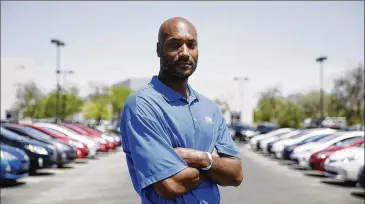  ?? ISAAC BREKKEN / THE NEW YORK TIMES ?? Former UCLA basketball star Ed O’Bannon filed a lawsuit against the NCAA in 2009 to allow collegiate athletes to retain commercial rights for their names, images and likenesses.