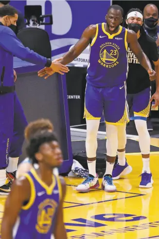  ?? Santiago Mejia / The Chronicle ?? Draymond Green might have set a tone for this season with one of the best games of his career, logging his 25th tripledoub­le — 11 points, 12 rebounds and an astonishin­g 19 assists.