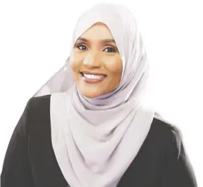  ?? supplied photo ?? Hodan Nalayeh, a Somali-canadian journalist, was killed in the Somalia extremist attack on Friday.