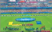 ?? HT PHOTO ?? There were empty seats at the BrazilSpai­n match in Kochi.