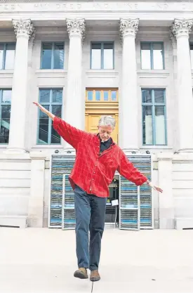  ?? Aaron Ontiveroz, The Denver Post ?? Above, Father William Hart Mcnichols at the Mcnichols Civic Center Building on Aug.31.