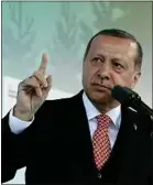  ??  ?? Le président Recep Tayyip Erdogan.