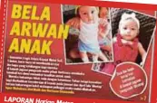  ??  ?? LAPORAN Harian
Metro, semalam.