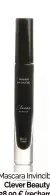  ?? ?? Mascara Invincible Clever Beauty, 28,90 € (recharge 24,90 €).