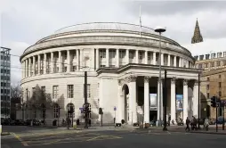  ??  ?? Manchester Central Library, home to Manchester Archives, opened in 1934