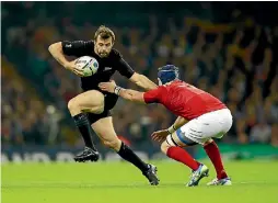  ?? GETTY IMAGES ?? Conrad Smith played 94 tests for the All Blacks before leaving after the 2015 Rugby World Cup final.