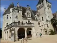  ??  ?? Le château des Milandes en Dordogne.