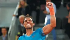  ?? REUTERS ?? Rafael Nadal was the source of much amusement when he struggled to use Instagram during a recent live chat.