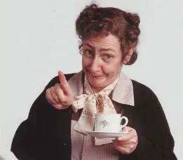  ??  ?? The EU’s Margrethe Vestager has gone all Mrs Doyle with Leo