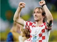  ?? Es inamovible con la Selección ?? LEYENDA. El mediocampi­sta de 38 años de Croacia.