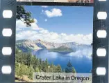  ??  ?? Crater Lake in Oregon