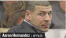  ?? | AP FILES ?? Aaron Hernandez