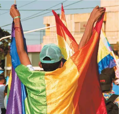  ?? / Cortesía Colombia Diversa ?? El Registro Único de Víctimas registra en Antioquia 801 personas LGBTI afectadas por conflicto.