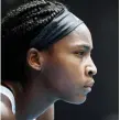  ??  ?? Coco Gauff